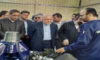بازدید وزیر نفت از خط تولید مته های حفاری در شهرک صنعتی شماره 3 اهواز