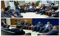 در نشست مدیر منطقه آزاد اروند با مدیر عامل شرکت شهرک های صنعتی خوزستان توافق شد: تمدید تفاهم نامه ی گسترش و توسعه شهرک های صنعتی منطقه اروند