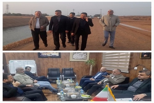 در دیدار سرپرست شرکت شهرک صنعتی با فرماندار حمیدیه عنوان شد: سرمایه‌گذاری در شهرهای کوچک و روستاها عامل رشد اقتصادی 